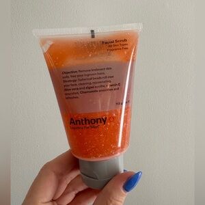 Anthony Logistics for Men facial scrub NEW SEALED 4oz